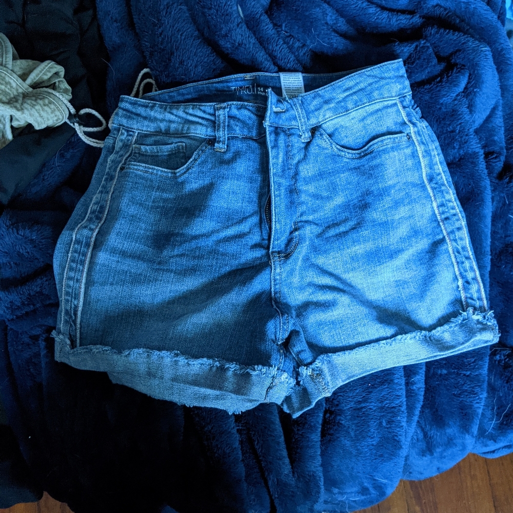 High waisted shorts